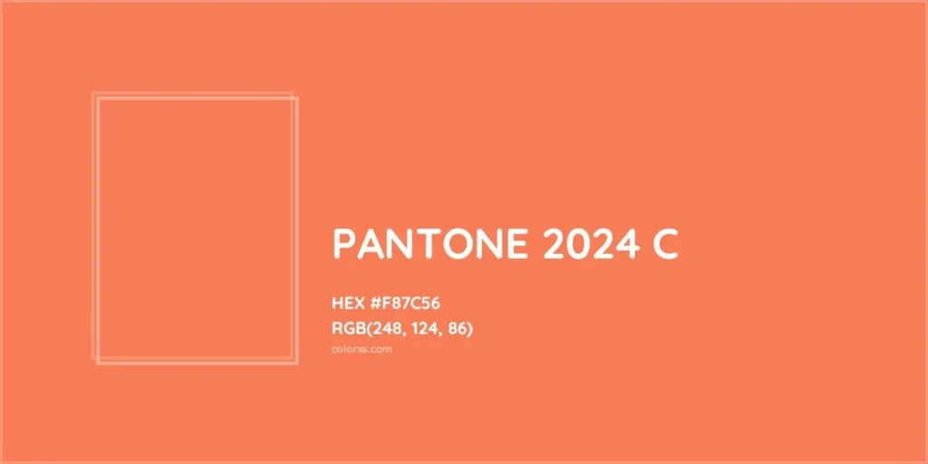 رنگ سال ۲۰۲۴ هلویی و آشنایی با کمپانی پنتون